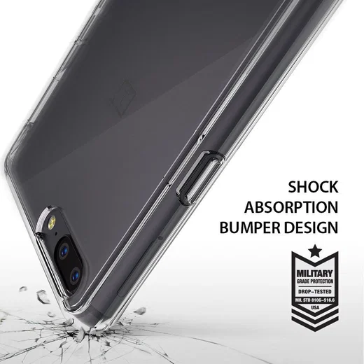 Ringke Fusion OnePlus 5 Hoesje Doorzichtig Crystal View afbeelding 2
