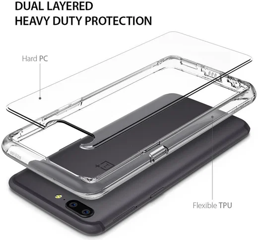 Ringke Fusion OnePlus 5 Hoesje Doorzichtig Crystal View afbeelding 4