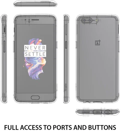 Ringke Fusion OnePlus 5 Hoesje Doorzichtig Crystal View afbeelding 7