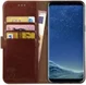 Rosso Element Samsung Galaxy S8 Hoesje Book Cover Bruin afbeelding 1