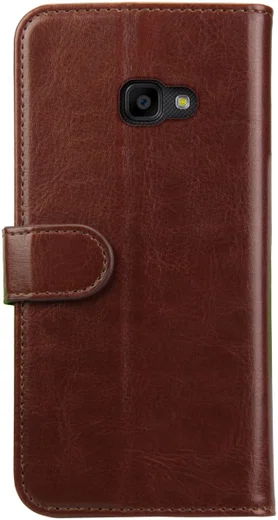 Rosso Element Samsung Galaxy Xcover 4/4s Hoesje Book Cover Bruin afbeelding 5