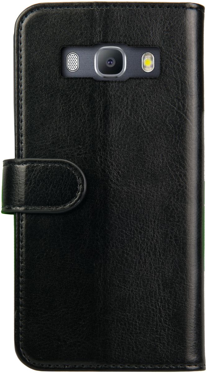 Rosso Element Samsung Galaxy J5 2016 Hoesje Book Cover Zwart afbeelding 2