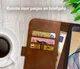 Rosso Element Samsung Galaxy J5 2016 Hoesje Book Cover Bruin afbeelding 6