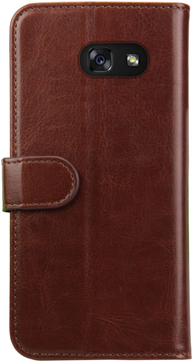Rosso Element Samsung Galaxy A5 2017 Hoesje Book Cover Bruin afbeelding 5