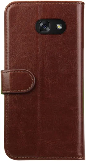 Rosso Element Samsung Galaxy A5 2017 Hoesje Book Cover Bruin afbeelding 5