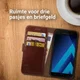 Rosso Element Samsung Galaxy A5 2017 Hoesje Book Cover Bruin afbeelding 6
