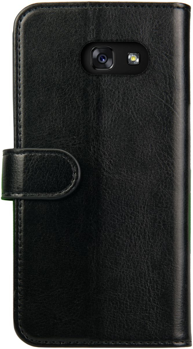 Rosso Element Samsung Galaxy A5 2017 Hoesje Book Cover Zwart afbeelding 2