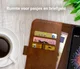 Rosso Element Apple iPhone 5/5S/SE Hoesje Book Cover Bruin afbeelding 6