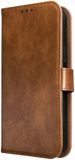 Rosso Element Apple iPhone 5/5S/SE Hoesje Book Cover Bruin afbeelding 11