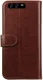 Rosso Element Huawei P10 Hoesje Book Cover Bruin afbeelding 2