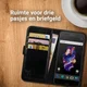 Rosso Element OnePlus 5 Hoesje Book Cover Zwart afbeelding 8