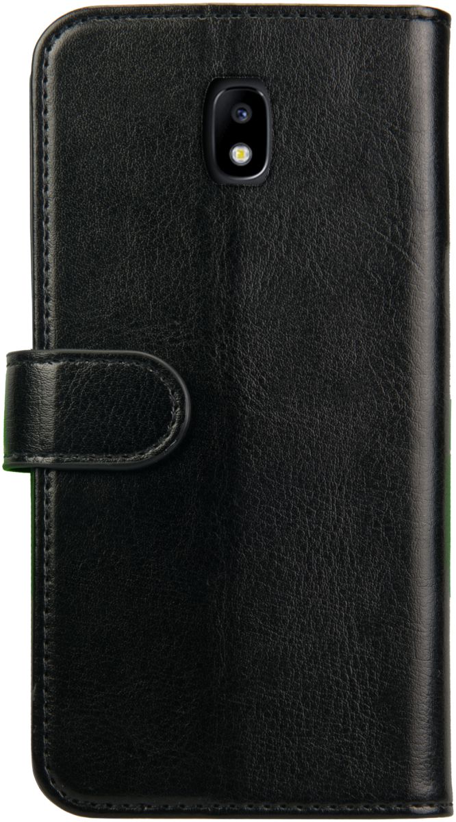 Rosso Element Samsung Galaxy J7 2017 Hoesje Book Cover Zwart afbeelding 2