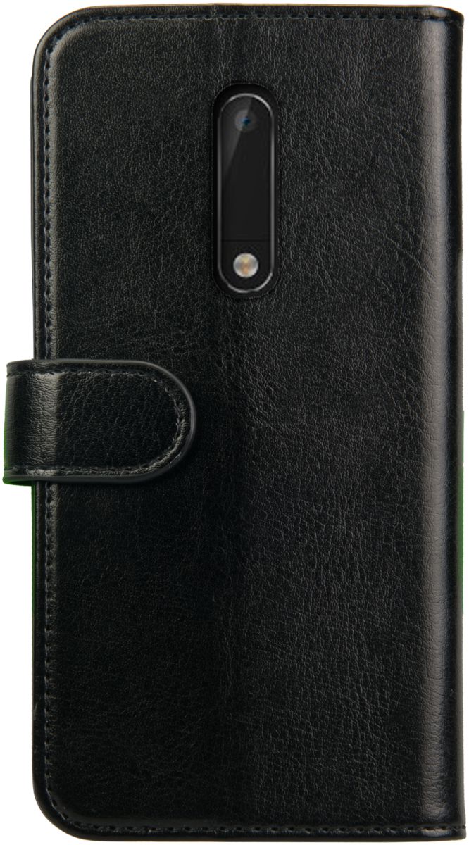 Rosso Element Nokia 5 Hoesje Book Cover Zwart afbeelding 4