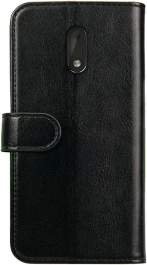 Rosso Element Nokia 6 Hoesje Book Cover Zwart afbeelding 4