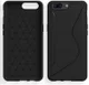 OnePlus 5 Carbon TPU Hoesje Zwart afbeelding 4
