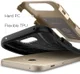 Spigen Slim Armor Samsung Galaxy A5 (2017) Goud afbeelding 2
