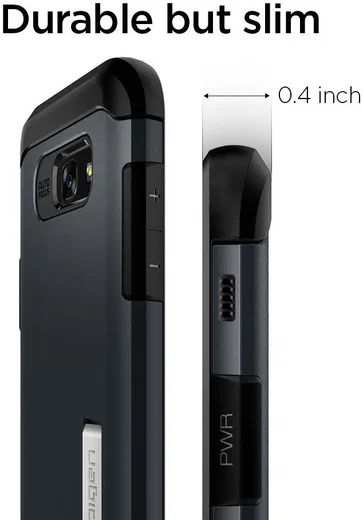 Spigen Slim Armor Samsung Galaxy A5 (2017) Grijs afbeelding 4