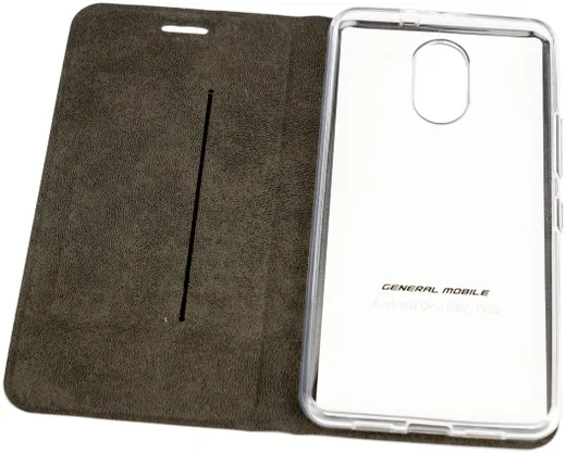 General Mobile GM5 Plus Origineel Flip Hoesje Zwart afbeelding 2