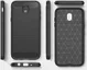 Samsung Galaxy J7 (2017) Geborsteld TPU Hoesje Blauw afbeelding 4