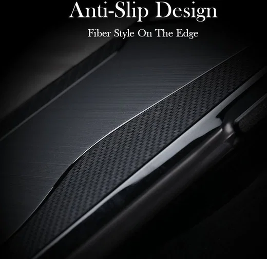 Apple iPhone X Carbon TPU Hoesje Zwart afbeelding 3