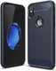 Apple iPhone X / XS Geborsteld TPU Hoesje Blauw afbeelding 1