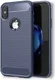 Apple iPhone X / XS Geborsteld TPU Hoesje Blauw afbeelding 4