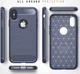 Apple iPhone X / XS Geborsteld TPU Hoesje Blauw afbeelding 10