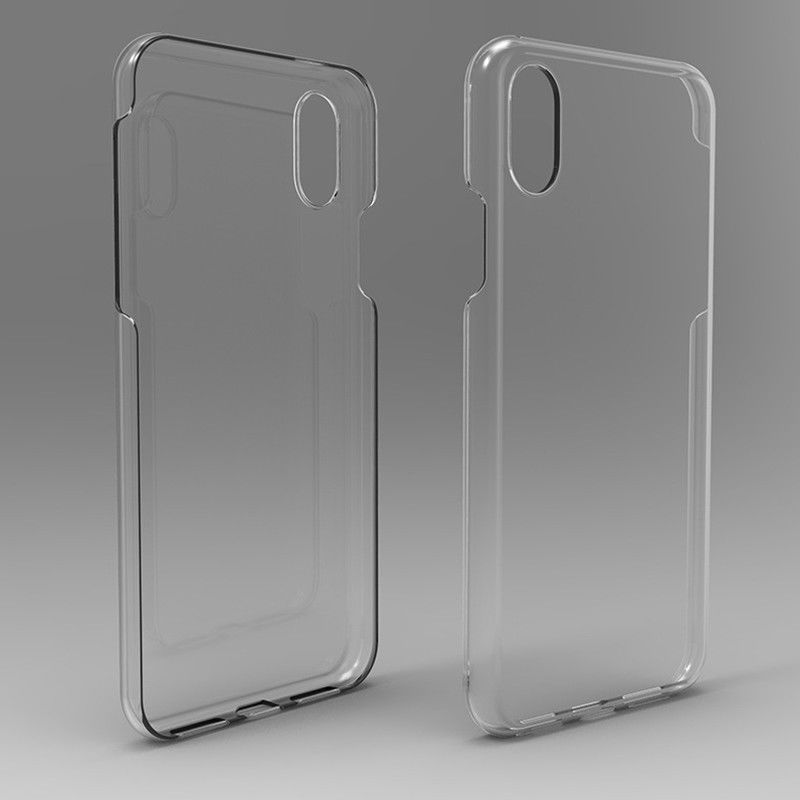 Apple iPhone X Hard Case Transparant afbeelding 16