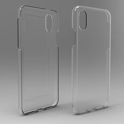 Apple iPhone X Hard Case Transparant afbeelding 16