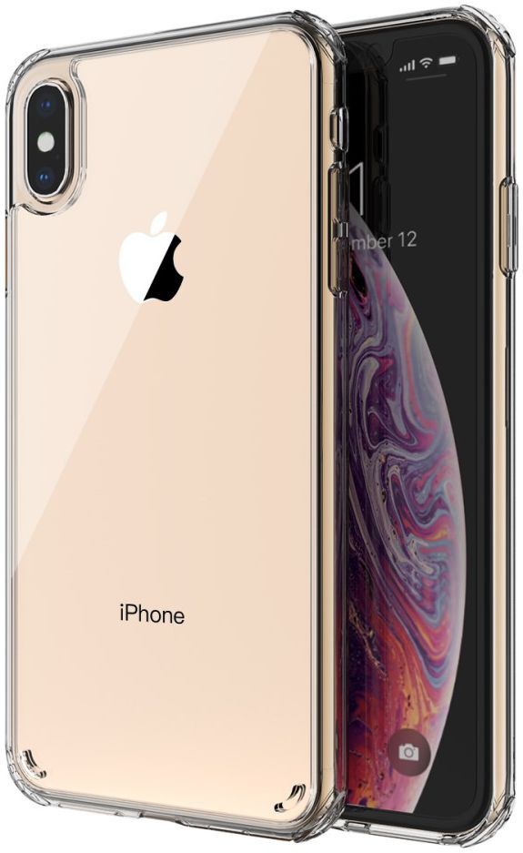 Apple iPhone X Hard Case Transparant afbeelding 4