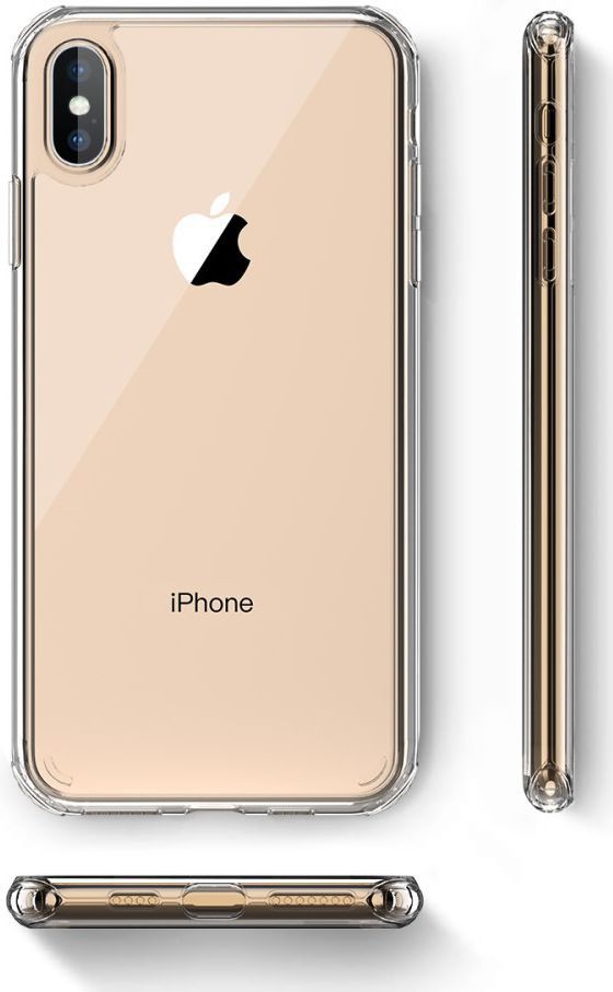 Apple iPhone X Hard Case Transparant afbeelding 5