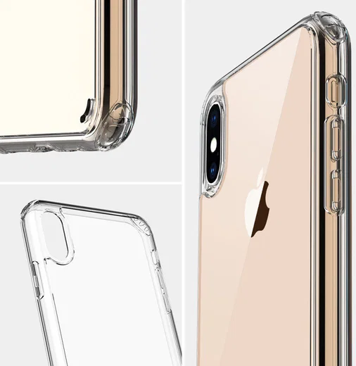 Apple iPhone X Hard Case Transparant afbeelding 6
