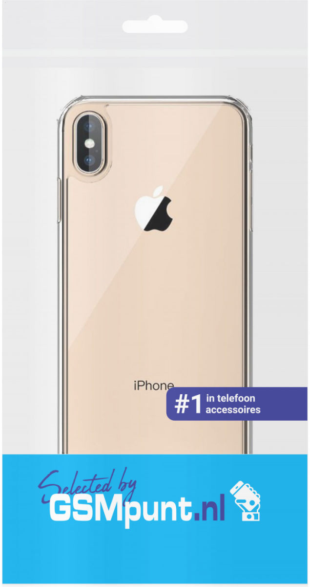 Apple iPhone X Hard Case Transparant afbeelding 3
