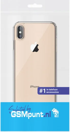 Apple iPhone X Hard Case Transparant afbeelding 3