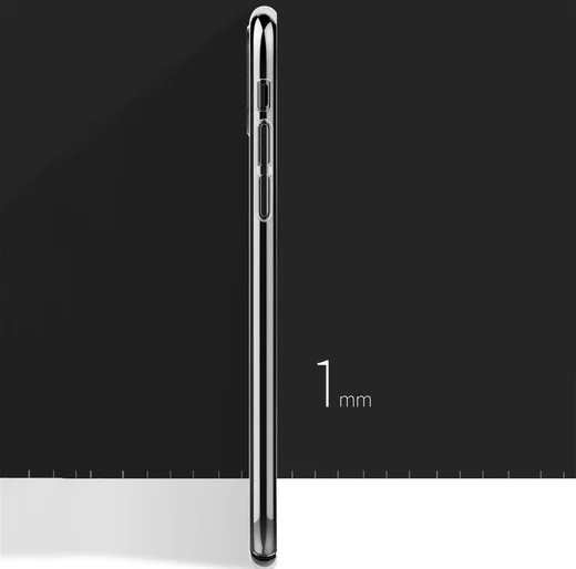 Apple iPhone X Hard Case Transparant afbeelding 9