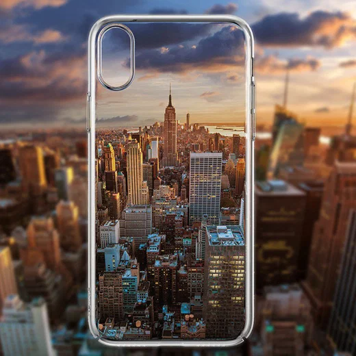 Apple iPhone X Hard Case Transparant afbeelding 11
