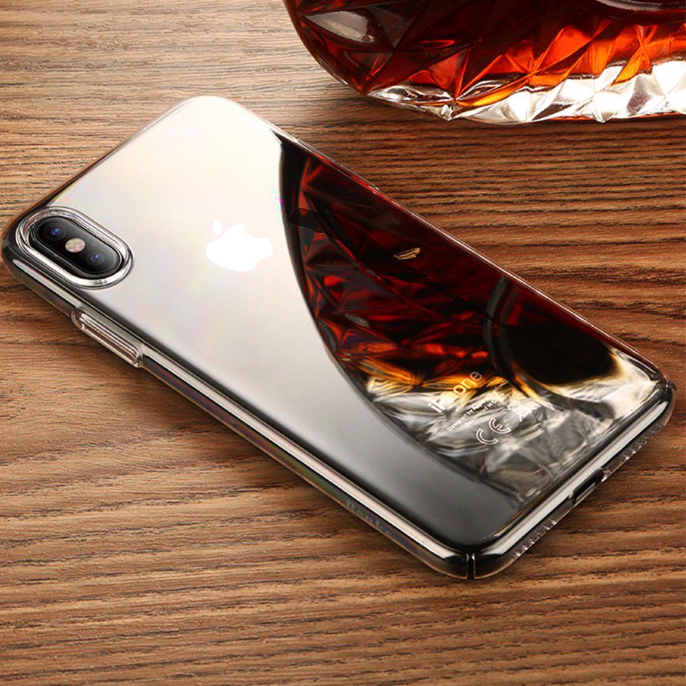 Apple iPhone X Hard Case Transparant afbeelding 14