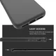 Apple iPhone X Rubber Hard Case Zwart afbeelding 4