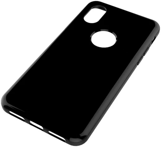 Apple iPhone X TPU Case Zwart afbeelding 4