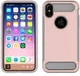 Apple iPhone X Armour Case Roze Goud afbeelding 2