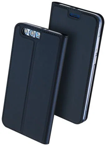 Dux Ducis Premium Book Case Honor 9 Hoesje met Kaarthouder Blauw afbeelding 6
