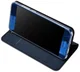 Dux Ducis Premium Book Case Honor 9 Hoesje met Kaarthouder Blauw afbeelding 4