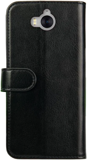 Rosso Element Huawei Y6 (2017) Hoesje Book Cover Zwart afbeelding 4