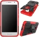 Motorola Moto G5 Plus Robuust Hybride Hoesje Rood afbeelding 4