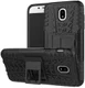 Samsung Galaxy J5 (2017) Robuust Hybride Hoesje Zwart afbeelding 1
