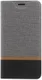 Samsung Galaxy J5 (2017) Linnen Portemonnee Hoesje Grijs afbeelding 1