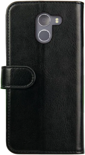 Rosso Element Wileyfox Swift 2x Hoesje Book Cover Zwart afbeelding 4
