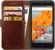 Rosso Element Wileyfox Swift 2x Hoesje Book Cover Bruin afbeelding 1