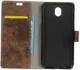 Samsung Galaxy J5 (2017) Retro Portemonnee Hoesje Coffee afbeelding 2