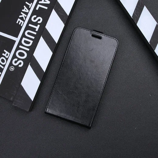 Samsung Galaxy J5 (2017) Verticaal Flip Hoesje Zwart afbeelding 5